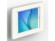 Samsung Galaxy Tab A 9.7 White Enclosure w Tilting VESA Wall Mount [Bundle]