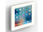 iPad Pro White Home Button Covered Enclosure w. Tilting VESA Wall Mount [Bundle]