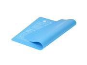 Simake Silicone Baking Liners Baking Mats Rubber Sheet Placemats Table Mat 41*31CM Blue Si SBM006