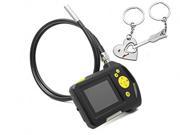 Blueskysea 8.2mm 2.7 LCD NTS100 Endoscope Borescope Snake Inspection Tube Camera DVR 1M with a Free Gift Key Chain