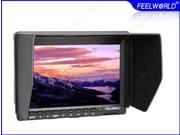 Feelworld FW759 Camera Field Monitor7 Slim HD IPS 1280x800 HDMI 1080p Sunshade