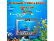Eyoyo 4.3 Color Monitor HD 1000TVL Camera 30M Fish Finder Fish Hunter Ice Sea River Fishing Easy install on Rod