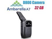 EYOYO 2 Lcd Monitor Full HD 1080P D800 Top Ambarella A7 Police Wearable Body Video Camera Recorder Ir Night Vision Motion Detect Dvr Recorder Evidence Recordi