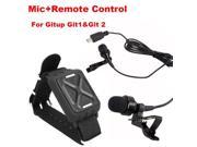 Microphone Mic Wrist Wifi Remote Control For Gitup Git2 Git1 Camera