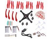 Body Shell Cover Blade protective Frame Landing Gear For Syma X5SC 1 X5SW Black Body Shell Cover Red Blade protective Frame Landing Gear