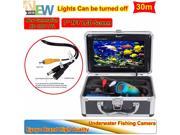 Eyoyo 30M 7 HD 800*480p Monitor 1000TVL Underwater Camera Ice Sea Fishing Fish Finder With Lights Control