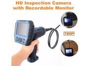 GL8702 3.5 HD 1MP 720P Endoscope Tube Inspection Camera w Recordable Monitor 3X Zoom Tube CameraTelescope