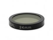 Magnetically Quality Circular Polarizing Lens Clip Filter 24mm CPL For Mini 0806 Camera Dash Camera