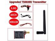 Upgraded TS5828S 5.8G 600mW 40CH Wireless Telemetry Audio Video AV Transmitter Wireless Transmitter