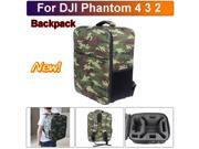 Shoulder Bag Backpack Portable Carring Case for DJI Phantom 4 3 2 RC Quadcopter Camouflage