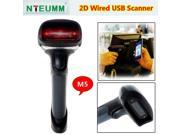 NTEUMM M5 2D Wired Handheld USB Scanner QR Code Barcode Reader For Mobile Payment Computer Screen Scanner