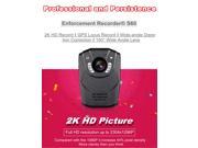 Blueskysea 2K HD 150°S60 Body Personal Security Police Camera Camcorder Night Vision Record 64GB GPS