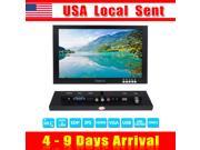 { Sent from USA } 10.1 LED IPS FHD 1920*1200 Video Audio HDMI VGA Display Desktop Monitor for Microscope CCTV DVD PC