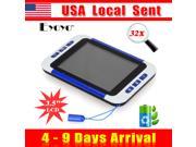 { Sent from USA } 3.5 inch Screen Portable Electronic Reading Aid Digital Magnifier for Low Vision