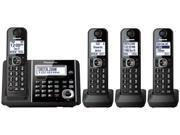 Cordless Phone and Answering Machine with 4 Handsets