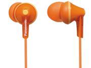Panasonic Ear Bud Headphone RP HJE125 D Orange