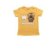 W Is For Wookie Star Wars Toddler T Shirt Toddler 3T