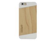 Hot selling real Ivory Bamboo Wood case For natural Maple wooden iphone 6 carving brief cover style
