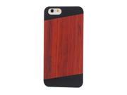 3D Knight BY271RB Natural Rosewood Case For iPhone 6 Red