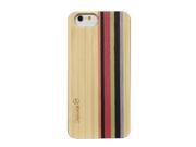 Hot selling New Arrival Top Quanlity Natural Yellow Bamboo Wooden Cover Case Hard Back for Iphone 6 High Protective