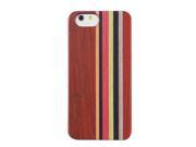Hot selling and New Stylish Black PC Wood back cover for Rosewood wooden case for i phone 6