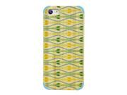 Hot selling Cellphone accessory bamboo wooden case for iphone 5c back cover with Blue PC Frame