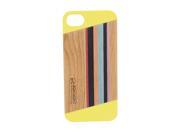 High quanlity original Cherry bamboo wood case for iphone 5 5s Carving Natural Bamboo Back Cover with top PC
