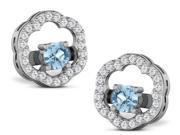 0.14 Cts Sparkles Diamond Earrings in 14KT Gold Real Diamonds Diamonds