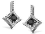 0.72 Cts Sparkles Diamond Earrings in 14KT Gold Real Diamonds Diamonds