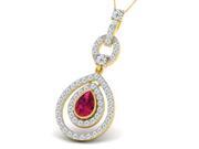 0.63 Cts Sparkles Diamond Pendant in 14KT Gold & Real Diamonds Diamonds 0.63 Cts Sparkles Diamond Pendant in 14KT Gold & Real Diamonds Diamonds