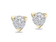 0.2 Cts Sparkles Diamond TOPS in 14KT Gold Real Diamonds