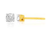 0.3 Cts Sparkles Diamond TOPS in 10KT Gold Real Diamonds