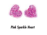 Ficklets Eyewear Charms Pink Sparkle Heart