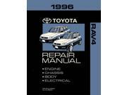 1996 Toyota Rav4 Shop Service Repair Manual Book Engine Drivetrain OEM