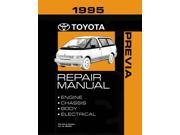 1995 Toyota Previa Shop Service Repair Manual Book Engine Drivetrain OEM