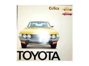 1974 Toyota Celica Sales Brochure Literature Book Advertisement Options Specs