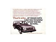 1977 Volvo 245 Wagon Vs Volare Malibu Sales Brochure Literature Book Options