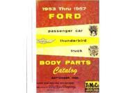 1953 1954 1955 1956 1957 Ford Body Part Numbers List Catalog Manual Interchange