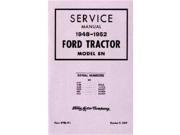 1948 1949 1950 1951 1952 Ford 8N Tractor Shop Service Repair Manual Book Engine