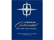 1967 1968 Lincoln Continental Shop Service Repair Manual Book Engine Electrical