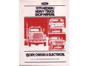 1979 Ford Medium Heavy Duty Truck Shop Service Repair Manual Engine Drivetrain