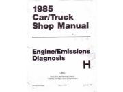 1985 Ford Lincoln Mercury Emissions Diagnosis Procedure Manual Factory OEM