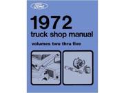 1972 Ford Pickup Truck Bronco Econoline Shop Service Repair Manual Engine Book