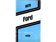 1979 Ford Custom 500 Ltd Owners Manual User Guide Operator Book Fuses Fluids