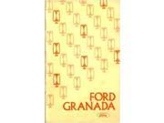 1981 Ford Granada Owners Manual User Guide Operator Book Fuses Fluids OEM