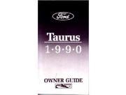 1990 Ford Taurus Owners Manual User Guide Operator Book Fuses Fluids OEM