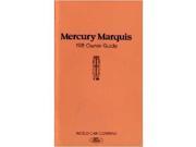 1981 Mercury Marquis Owners Manual User Guide Operator Book Fuses Fluids OEM