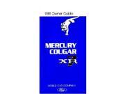 1981 Mercury Cougar Owners Manual UUser Guide Operator Book Fuses Fluids OEM