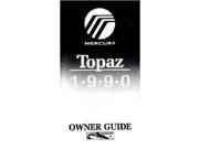 1990 Mercury Topaz Owners Manual User Guide Operator Book Fuses Fluids OEM