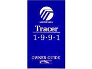 1991 Mercury Tracer Owners Manual User Guide Operator Book Fuses Fluids OEM
